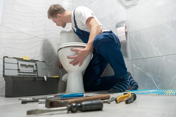 a male plumber uncloging a sink from Houston Plumbing Repair in Katy, TX - Katy TX